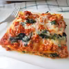 Lasagne z mięsnym ragù i jarmużem