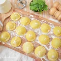 Ravioli z ricottą i szpinakiem