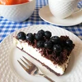 Sernik oreo z borówkami- bez pieczenia i bez cukru :)