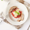 Buraczkowe risotto z grillowaną wołowiną i kozim serem