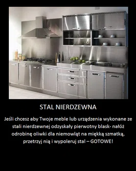 Lśniące rzeczy ze stali nierdzewnej!