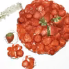 prosty placek z truskawkami / bez pieczenia /