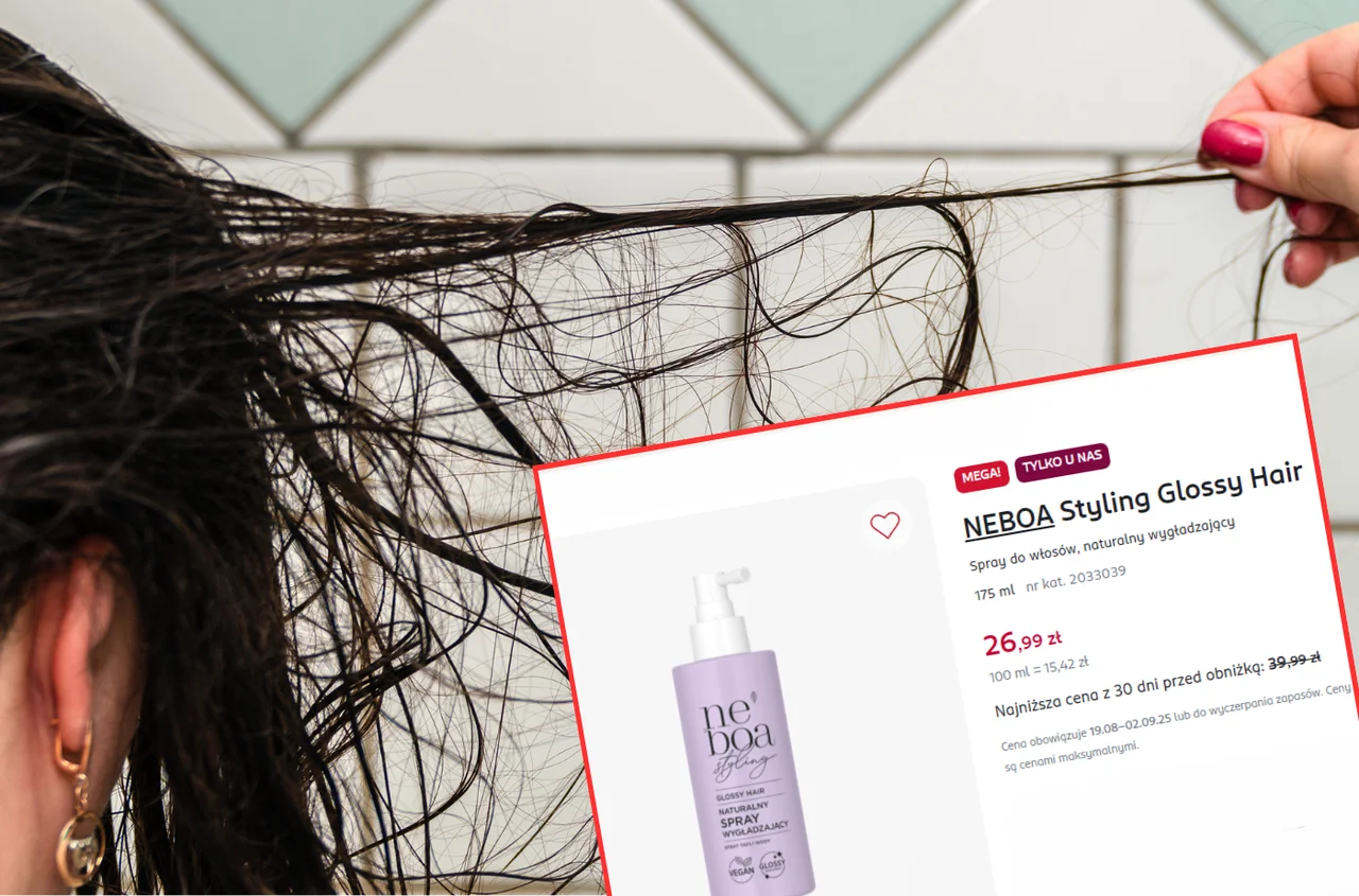 Ten spray do włosów z Rossmanna za 26 zł robi furorę! Opinie o efekcie tafli i turbo nawilżeniu mnożą się bez końca