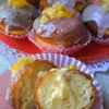 minipączki z kremem advocatowym
