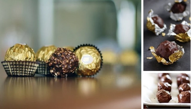 Przepis na domowe Ferrero Rocher