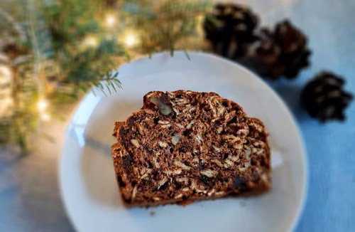 Piernikowy chlebek bananowy bez cukru