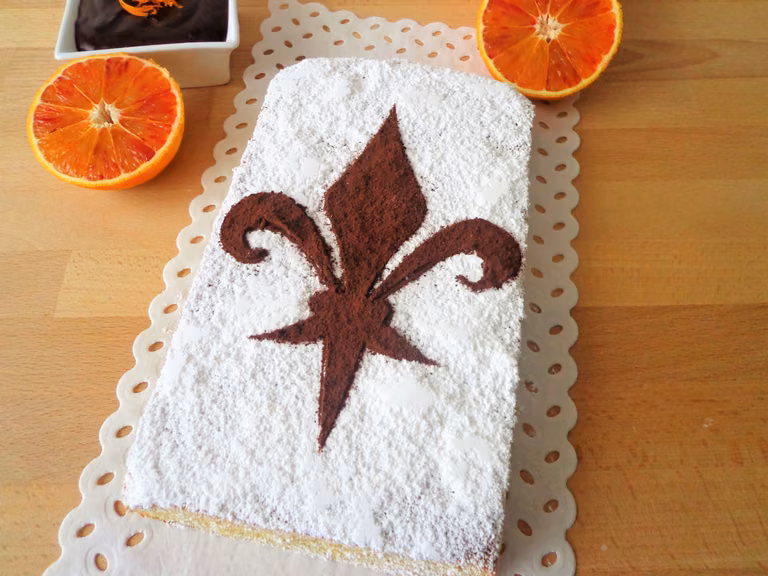 Włoskie ciasto karnawałowe - Schiacciata alla fiorentina