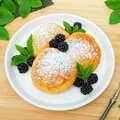 Cytrynowe placuszki z ricotty - Wędrówki po kuchni