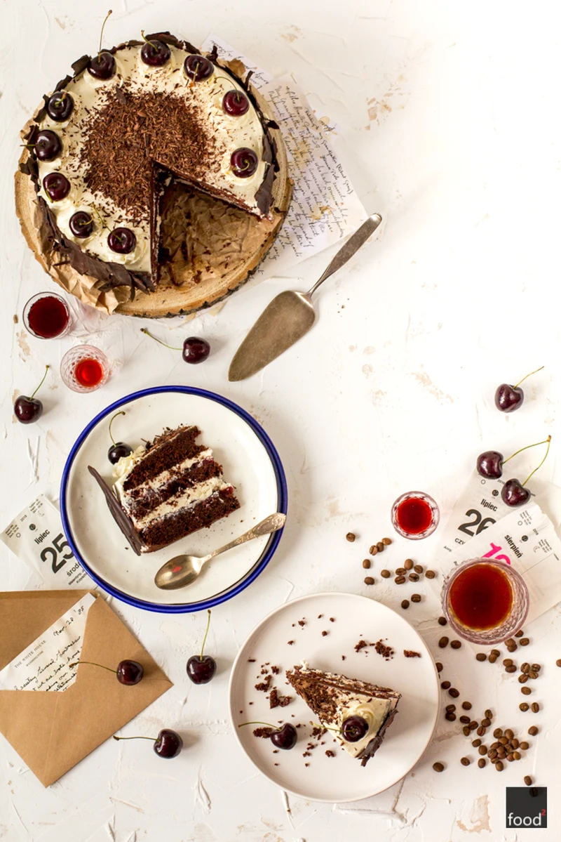 Schwarzwälder Kirschtorte - Tort Szwarcwaldzki