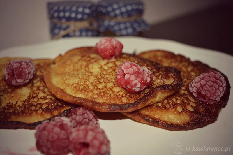 placuszki jaglano - owsiane z bananem, fit na śniadanie, brunch lub na deser