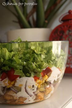 Sałatka gyros