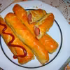 Parówki w cieście- a'la hot dog
