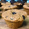 FITMUFFINY Z CUKINI I ŻURAWINY