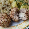 Kotlety mielone z serową niespodzianką