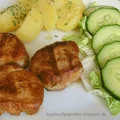Medaliony wieprzowe.