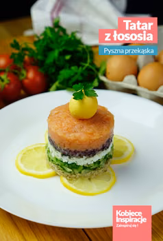 Tatar z łososia