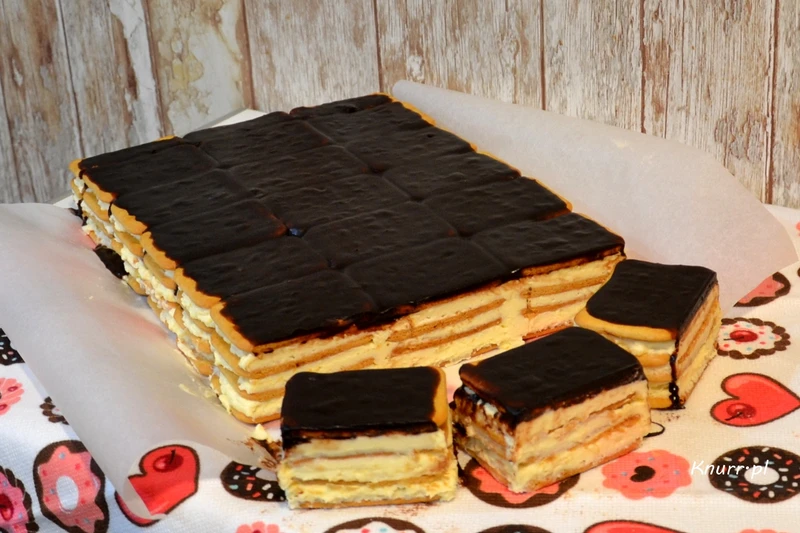 Ciasto z krakersami bez pieczenia