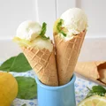 Lody cytrynowe z mlekiem skondensowanym (bez maszynki)
