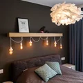 Lampki w sypialni
