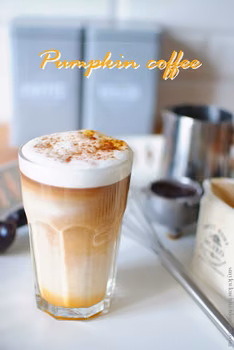 DYNIOWE LATTE! PUMPKIN COFFEE!