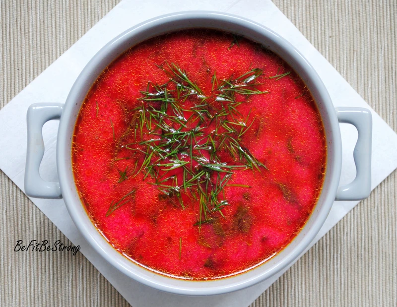 Zupa z botwinki - odchudzony, rodzinny przepis