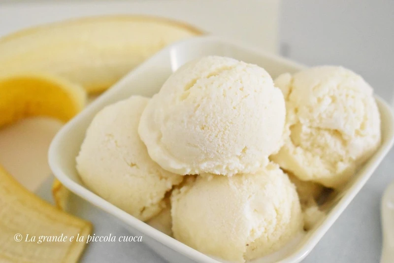 Domowe lody bananowe