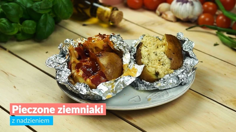 Pieczone ziemniaczki z nadzieniem