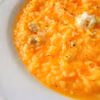 Risotto z kremem z marchewki i gorgonzoli