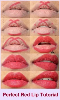 Jak prawidłowo malować usta na czerwono?