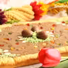 Mazurek mleczko-czekoladowy z bakaliami