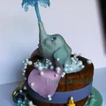 Dumbo w kąpieli