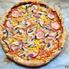 Pełnoziarnista pizza wiejska
