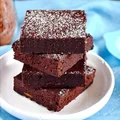 Razowe brownie z batat bez cukru i mleka