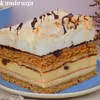 ambrozja - składany sernik z bezą
