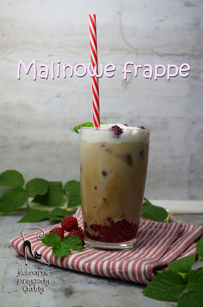 Malinowe frappe