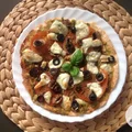 Dietetyczna pizza na spodzie z tortilli