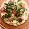 Pizza z patelni na spodzie gryczanym (fit)