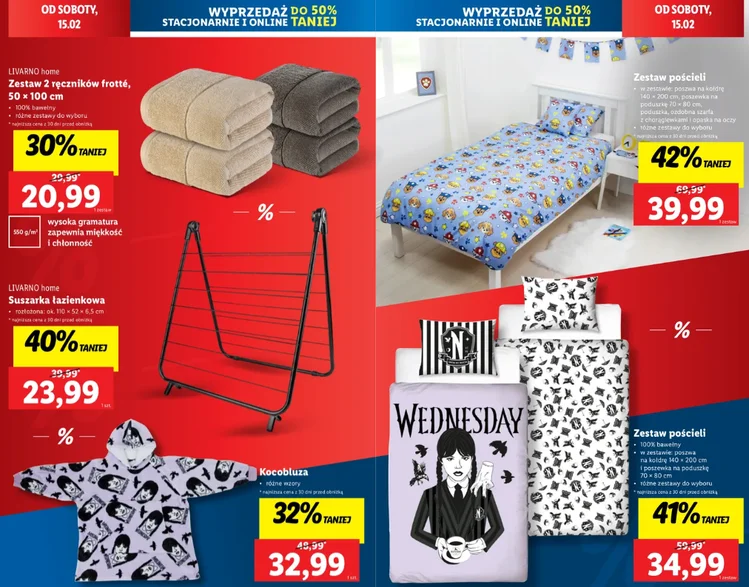 Zdjęcie Wyjątkowe produkty 50% taniej! Wielka wyprzedaż w Lidlu startuje już 15 lutego #11
