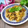 Łazanki Z Pieczarkami (Wegetariańskie)