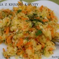 Surówka z kiszonej kapusty