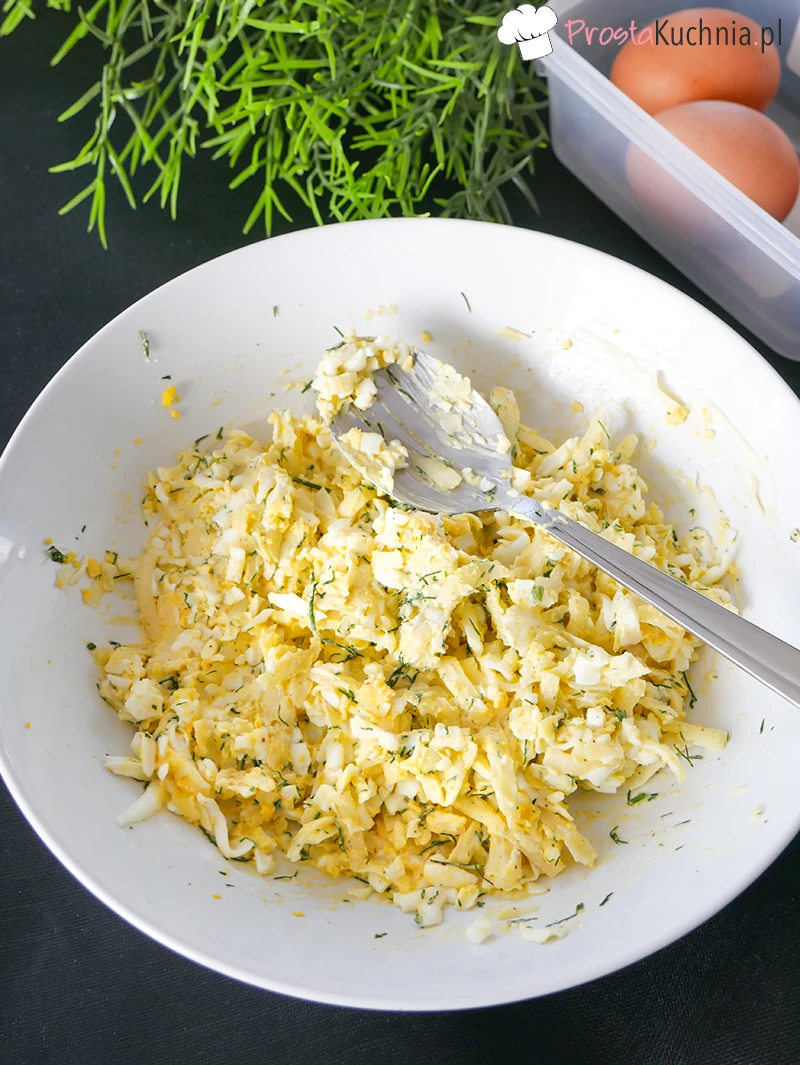 Kanapkowa pasta z jajek