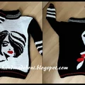 Twarzowy sweter na 150 cm wzrostu