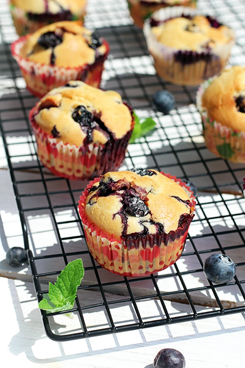 Muffinki z borówkami
