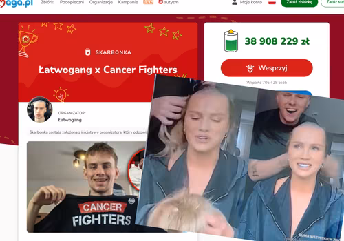 Maffashion bez włosów na żywo – spektakularny gest w trakcie charytatywnego streama!