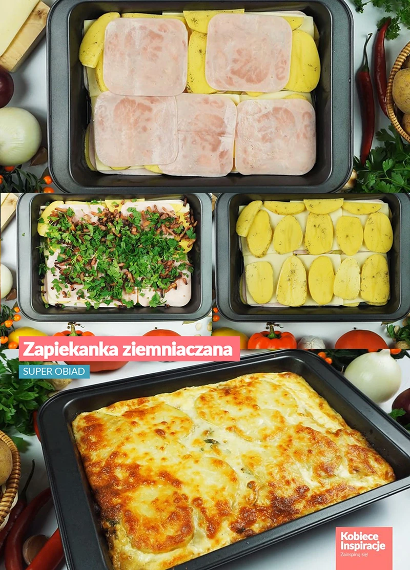 Zapiekanka ziemniaczana - Super obiad