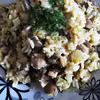 Risotto parboiled z pieczarkami