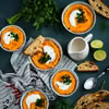 Zupa krem z dyni i marchewki (z puree z dyni)