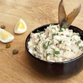 Pasta z wędzonej makreli z kaparami