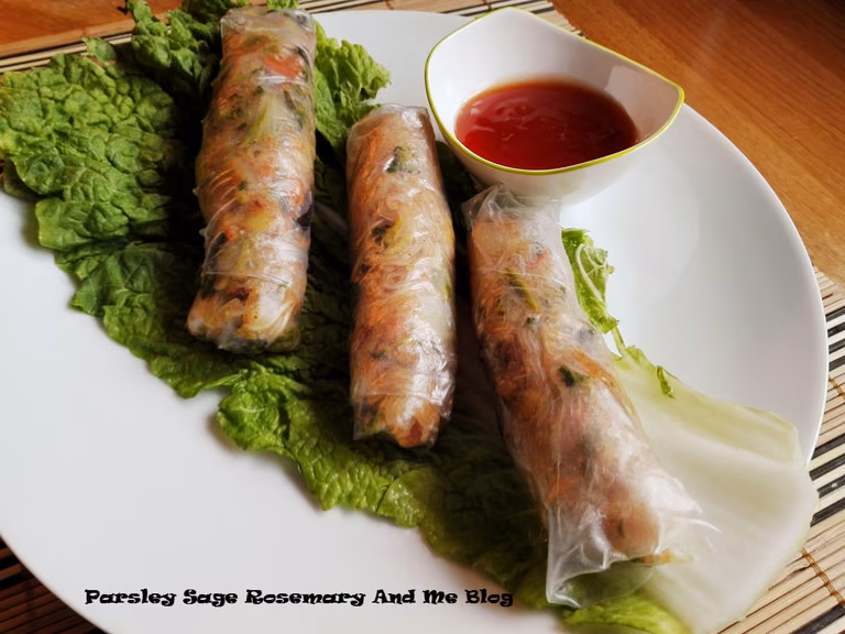 Sajgonki z warzywami (Vegan)