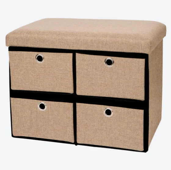 Zdjęcie Ta stylowa pufka z Action za 49,90 zł to nowy hit do mieszkania! Składana, aż 4 szufladki i dodatkowe siedzisko dla gości #2